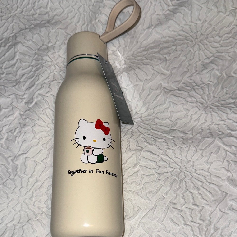 Starbucks Hello Kitty Cream Bottle - Picture 2 of 7